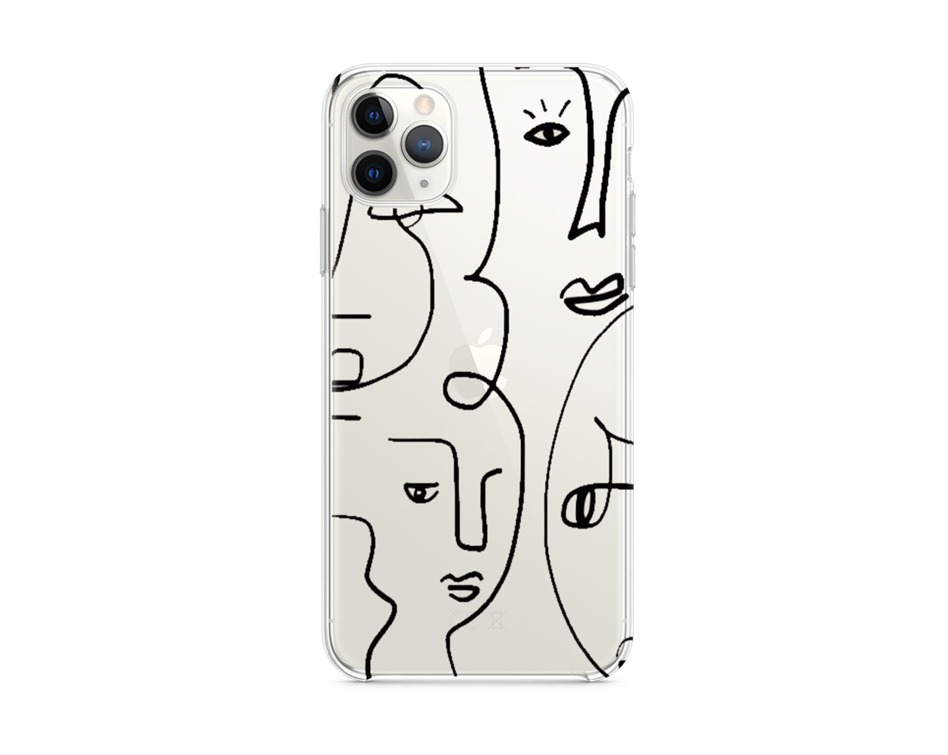 Abstract Faces phone case - Caseolegy