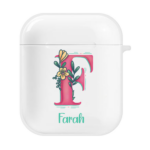 Letter F airpods Case