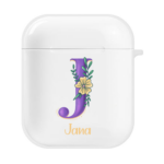 Letter J airpods Case