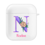 Letter N airpods Case